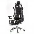   Special4You ExtremeRace black/white with footrest (E4732)
