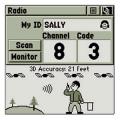 GPS- Garmin Rino 110 