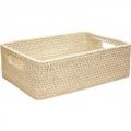  Home4You CELESTE-1, 33x25xH12cm, rattan, washed white 59957