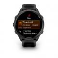   Garmin Forerunner 570  47 Slate Gray Aluminum  Translucent Black   