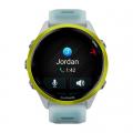   Garmin Forerunner 570  47 Amp Yellow Aluminum  Translucent Whitestone/Turquoise   