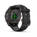   Garmin Fenix 8  43 Amoled Sapphire Carbon Grey DLC Titanium  -  