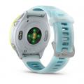  Garmin Forerunner 570  47 Amp Yellow Aluminum  Translucent Whitestone/Turquoise   