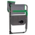  Highlander Directors With Side Table Grey