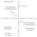   Hawke Sidewinder 6-24x56 SF (20x 1/2 Mil Dot IR)