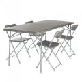  Vango Orchard XL Table And Chair Set Grey