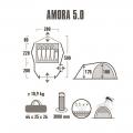 High Peak Amora 5.0 Nimbus Grey