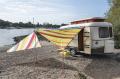  High Peak Bent Caribbean Canvas AO Stripe Lime Punch