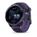   Garmin Forerunner 570  47 Indigo Aluminum  Translucent Whitestone/Turquoise   