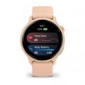   Garmin vívoactive 6 Metallic Pink Dawn  Pink Dawn   
