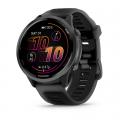   Garmin Forerunner 570  47 Slate Gray Aluminum  Translucent Black   