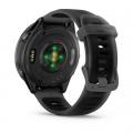   Garmin Forerunner 570  47 Slate Gray Aluminum  Translucent Black   